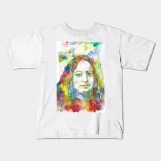 PARAMAHANSA YOGANANDA - watercolor portrait .2 Kids T-Shirt